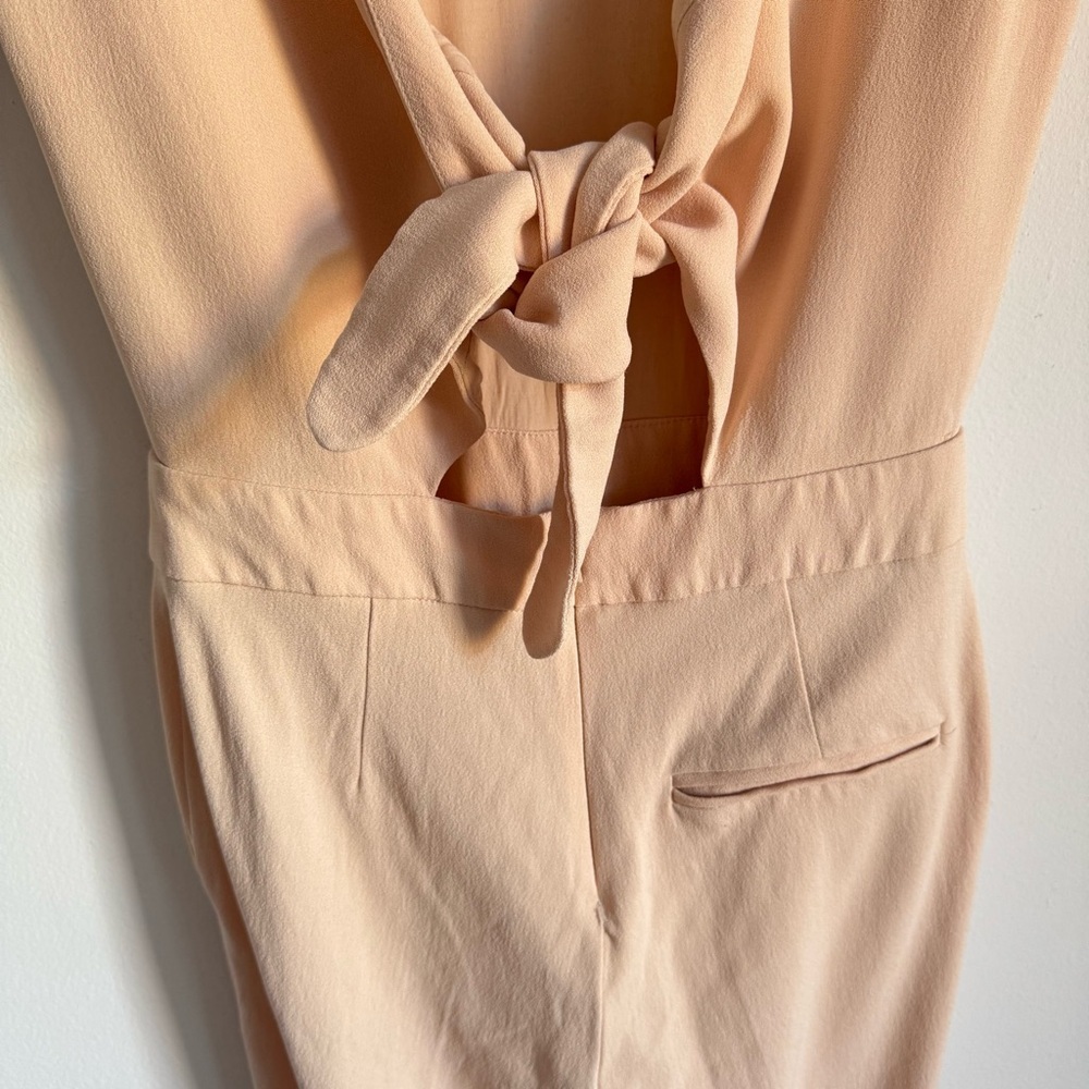 Sezane Charles Jumpsuit In Pink 34 (US 2) - Picture 7 of 13